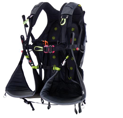Split Legs Paramotor Harness LOW Hook-In points - Apco Aviation Ltd.