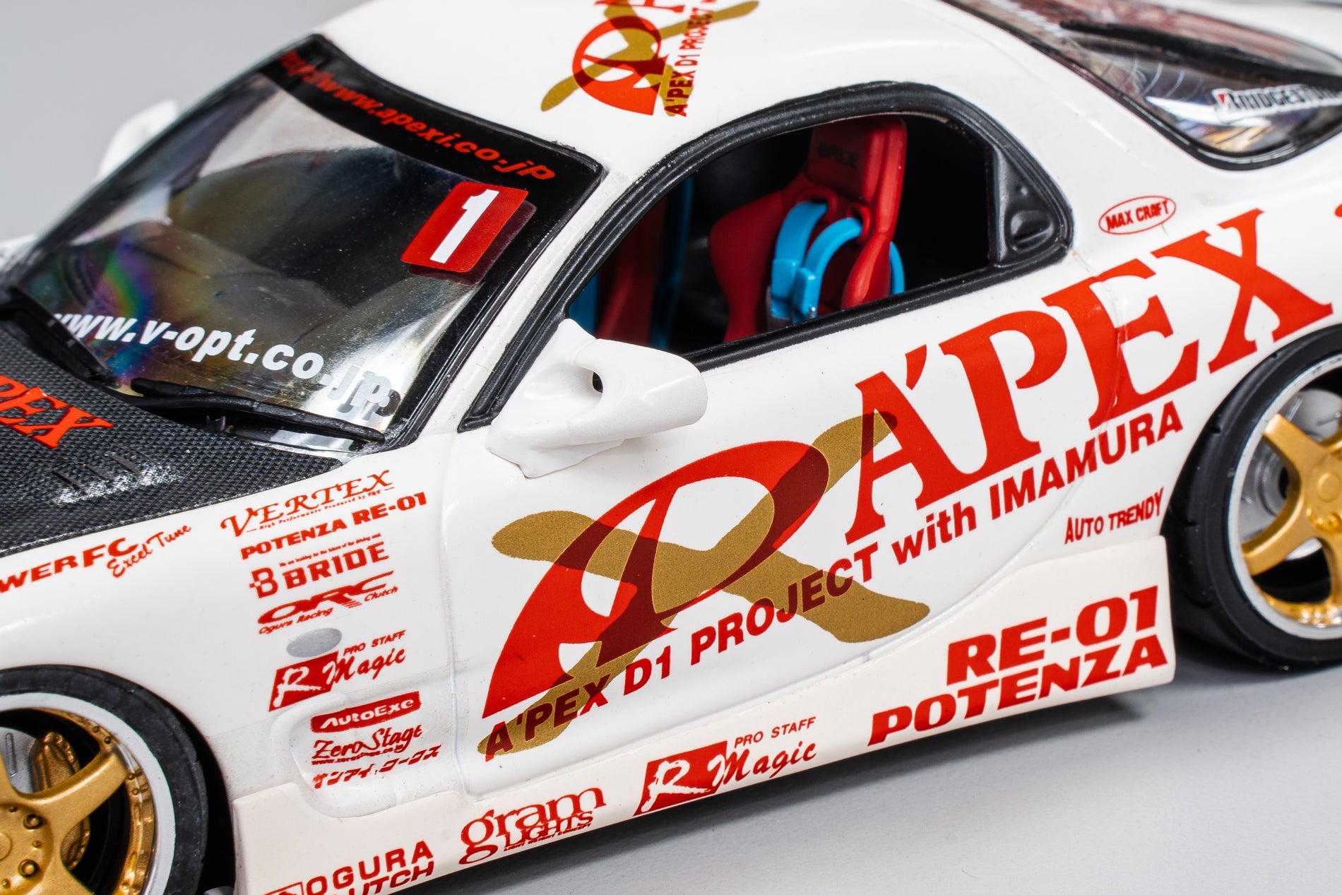 A'PEXi - RX-7 FD3S APEX D1GP Project - AUTO PRO SHOP 1/24 Scale