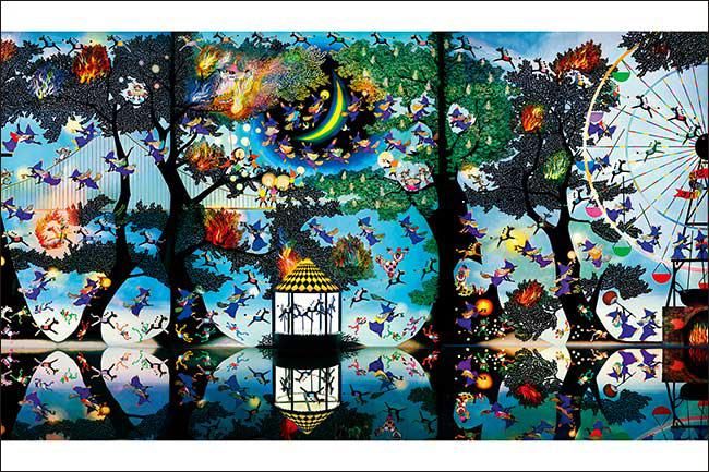 アート・イラスト | 藤城 清治 | 光るジグソーパズルのアップルワン