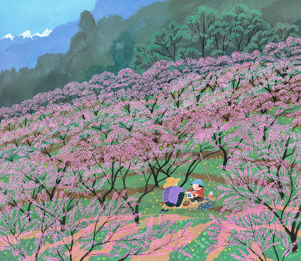 モモの花 | アートカフェ オフィシャルサイト
