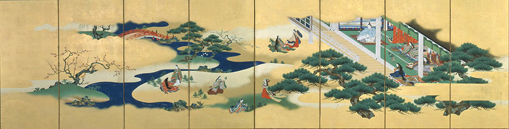 子の日図屏風と宮廷文化 | 遠山記念館 | 美術館・展覧会情報サイト