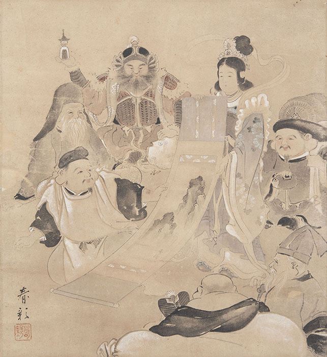企画展「人々を援（たす）け寄り添う神と仏－道釈人物画の世界