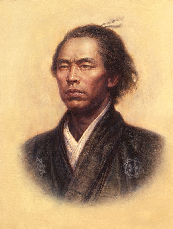 坂本龍馬イラスト 肖像画