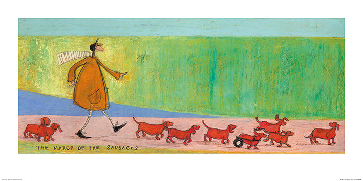 Sam Toft (The March of the Sausages) Art Print | The Art Group