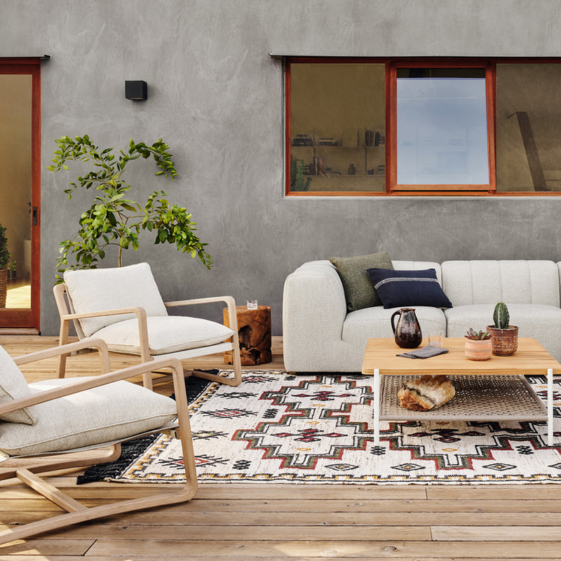 Teak Stool - Natural | Four Hands