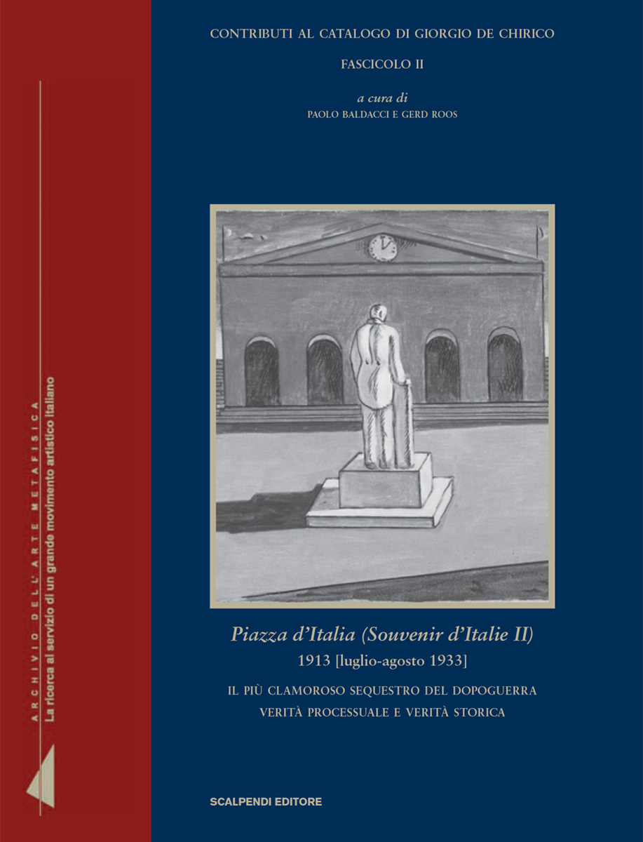 Giorgio de Chirico. Piazza d'Italia (Souvenir d'Italie II) 1913