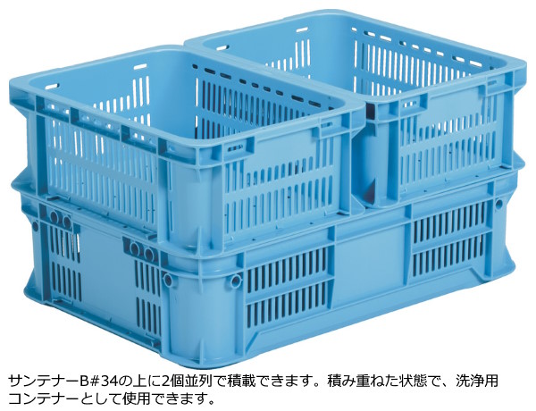 三甲株式会社(サンコー) サンテナー B#16E ※個人宅追加送料・出荷単位