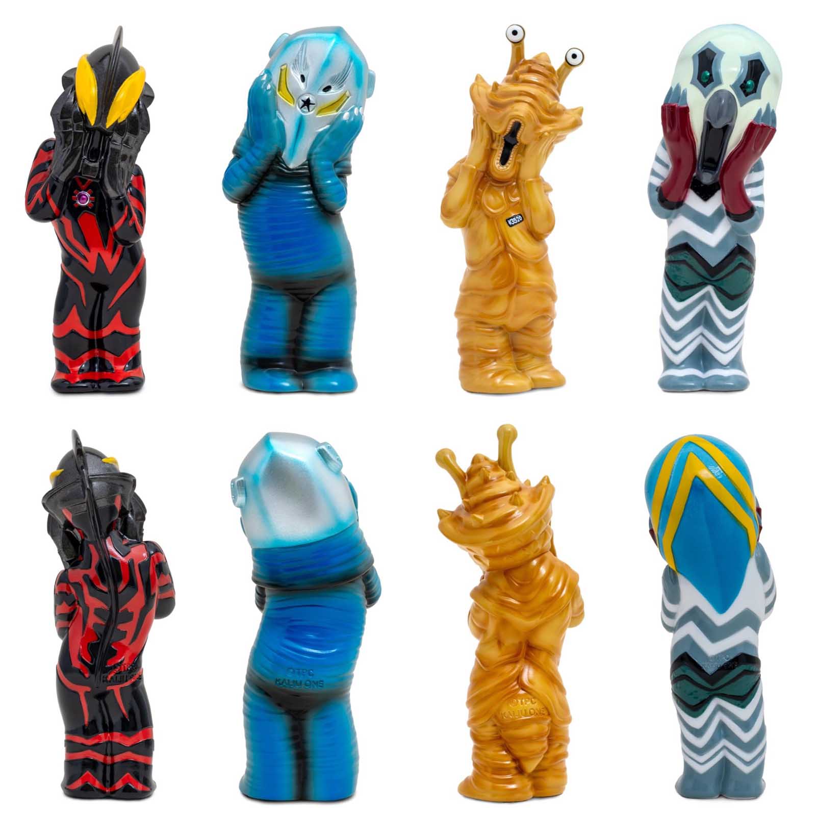 ASTRO ZOMBIES | KAIJU ONE ソフビ 円谷怪獣 ムンク 8種フルコンプセット