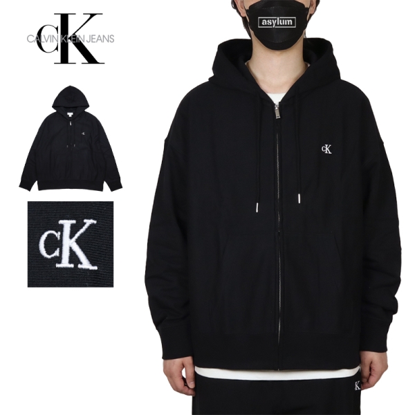 CK ESSENTIAL REGULAR HOODIE J30J315713 パーカー プルオーバー