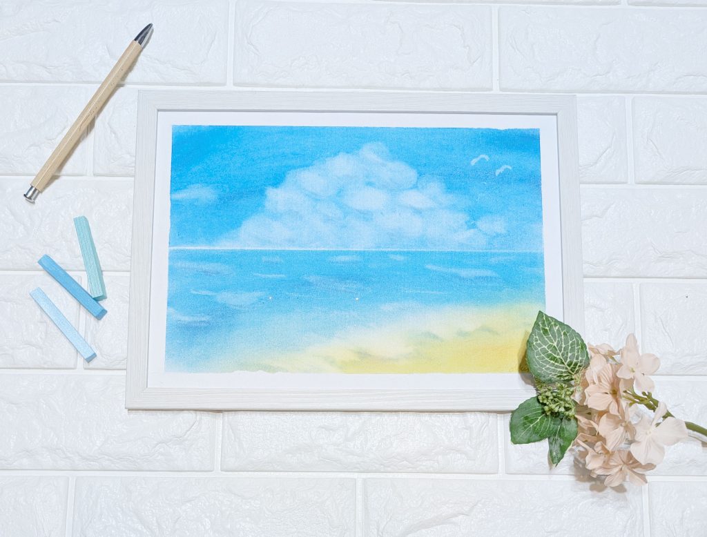 心を癒すパステルアート『海』WS – NATURIM（ナチュリム）