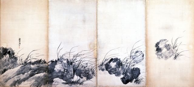 鶴亭の「墨竹・墨蘭図」初公開 大和文華館の文人画展 [奈良県]：朝日新聞