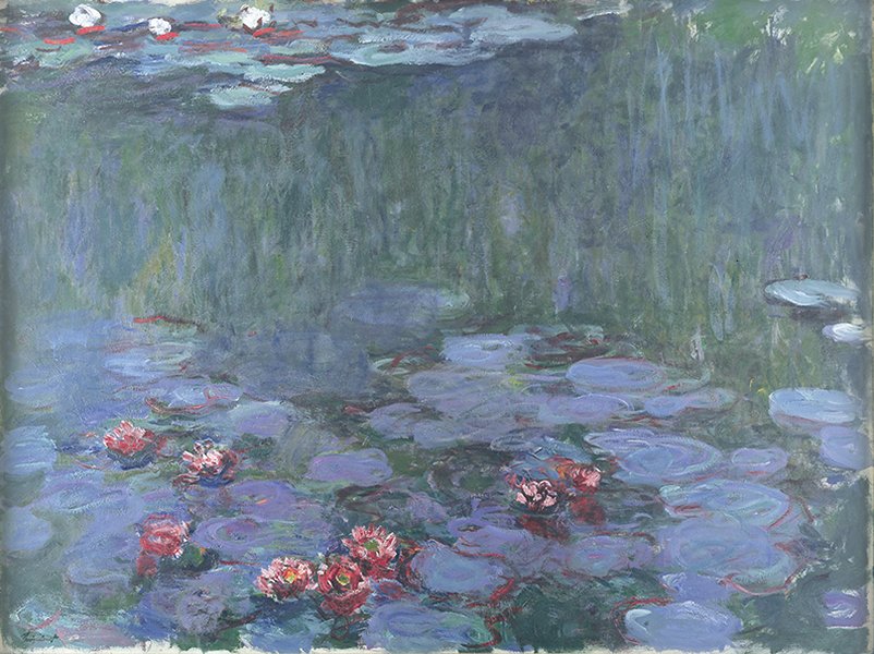 クロード・モネ《睡蓮》｜所蔵品｜アサヒグループ大山崎山荘美術館