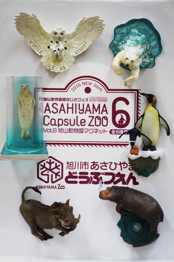 旭山動物園公式グッズ カプセルズーシリーズ