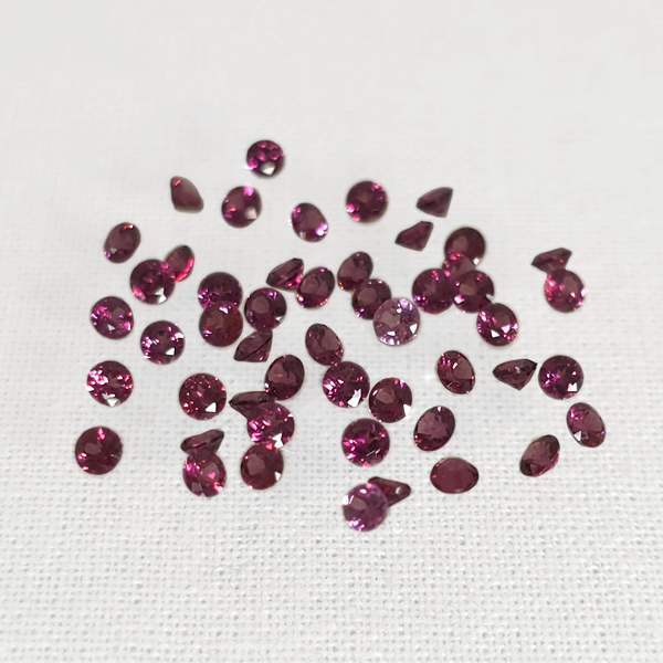 ロードライトガーネット ラウンドカット 3.5mm - アサオ工芸オンライ