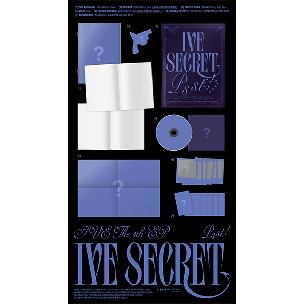 IVE 9/23 オフイベ IVE SECRET 会場限定 コンプ ⑬ IVE - IVE SECRET – Kpop Planet Global
