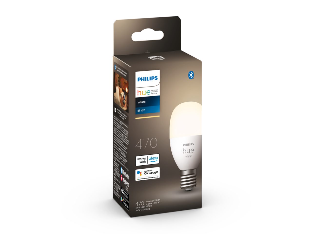 Hue E17 LED 電球 - ホワイト | Philips Hue JP