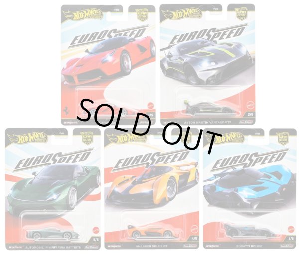 仮予約】PRE-ORDER - 2025 HW CAR CULTURE 【ユーロスピード - 5種