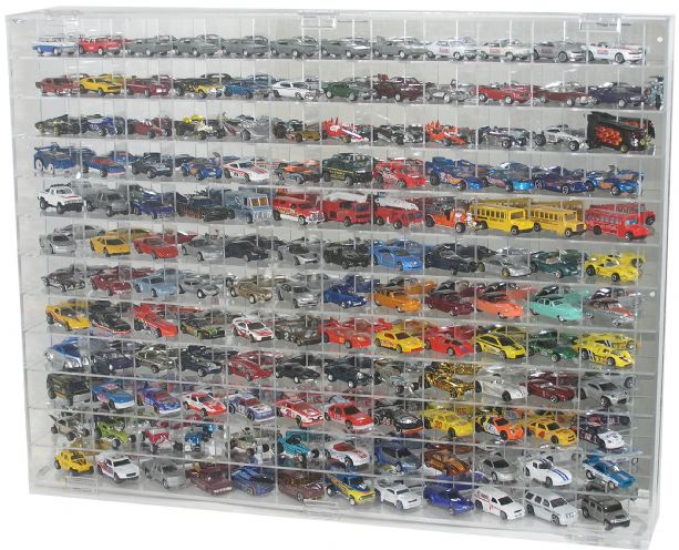 1/64 アクリル ディスプレイケース 144台収納斜めタイプ】 - attictoyz