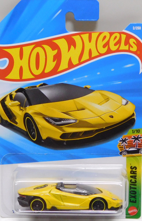 16 LAMBORGHINI CENTENARIO ROADSTER】YELLOW - attictoyz