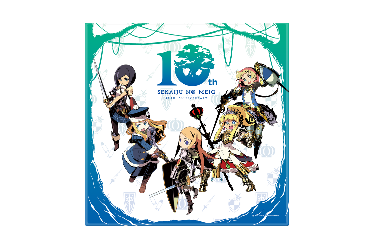 世界樹の迷宮』シリーズ10周年を記念したスペシャルグッズが予約受付
