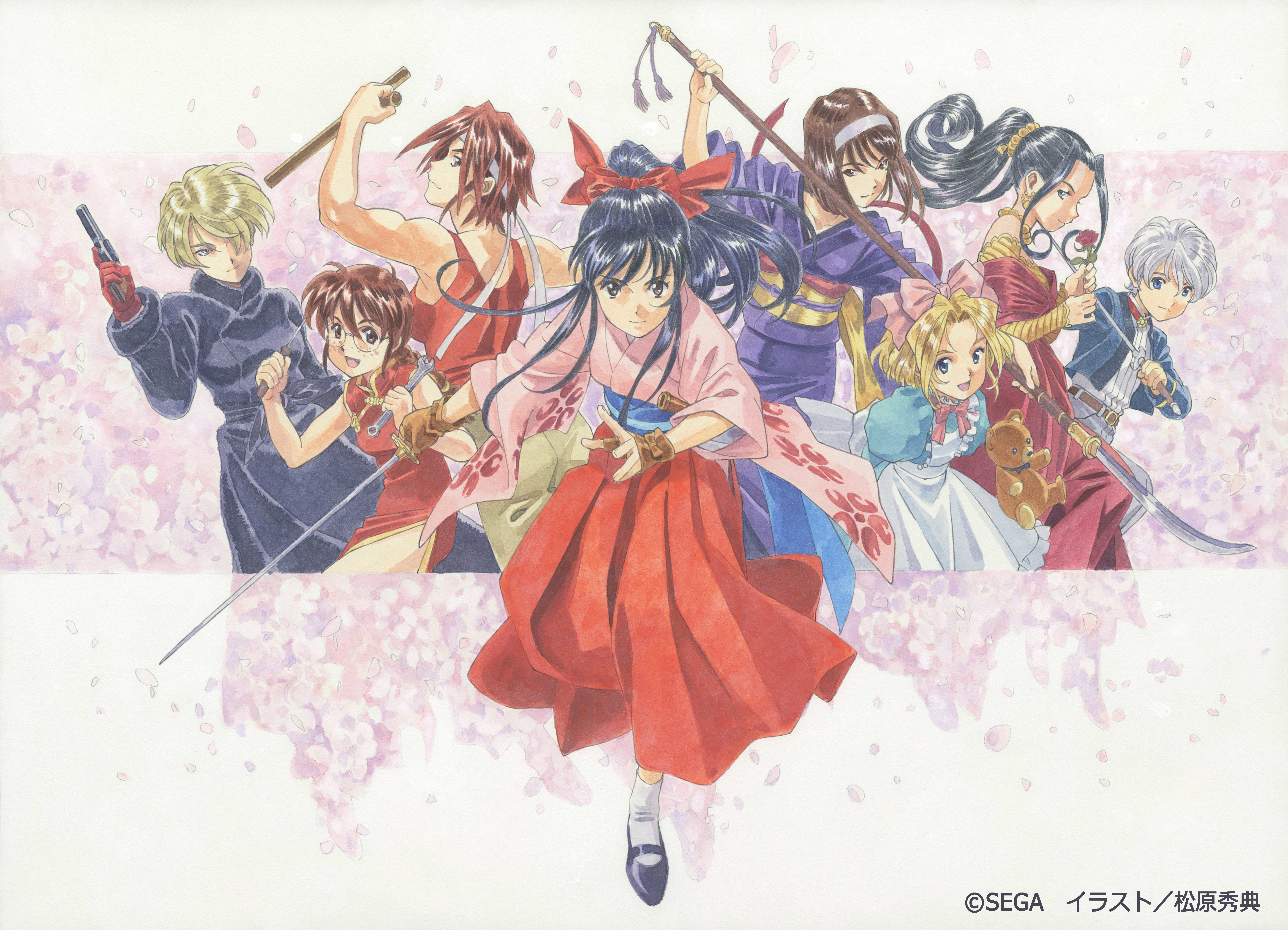 サクラ大戦 ～松原秀典原画展～」 アニメーター松原秀典氏の原画作品が