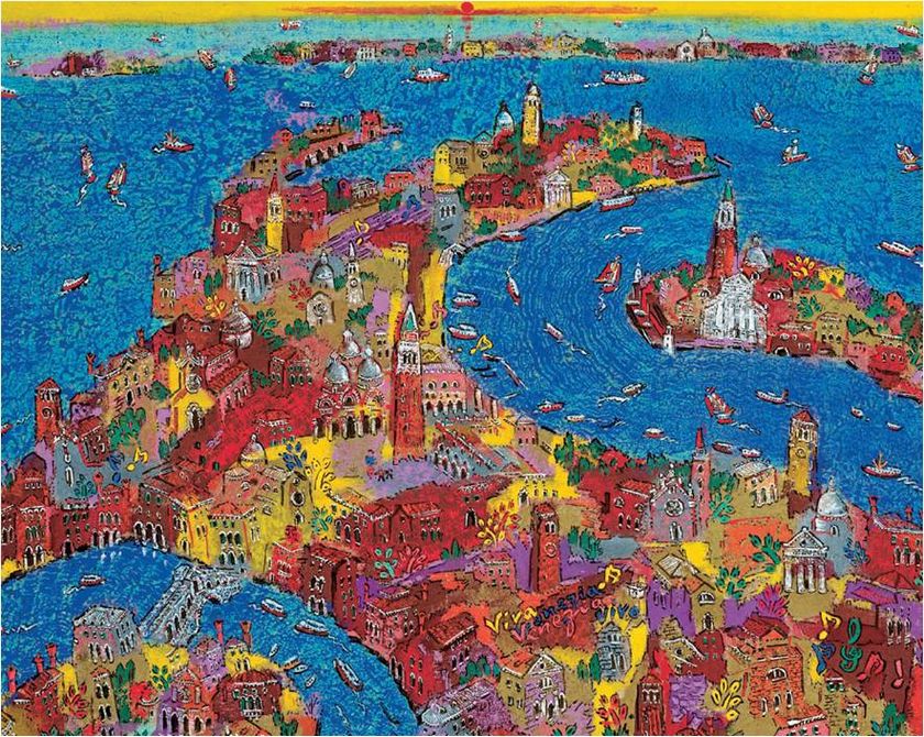 積水ハウスが運営する「絹谷幸二 天空美術館」で 特別展示「ARS VITA