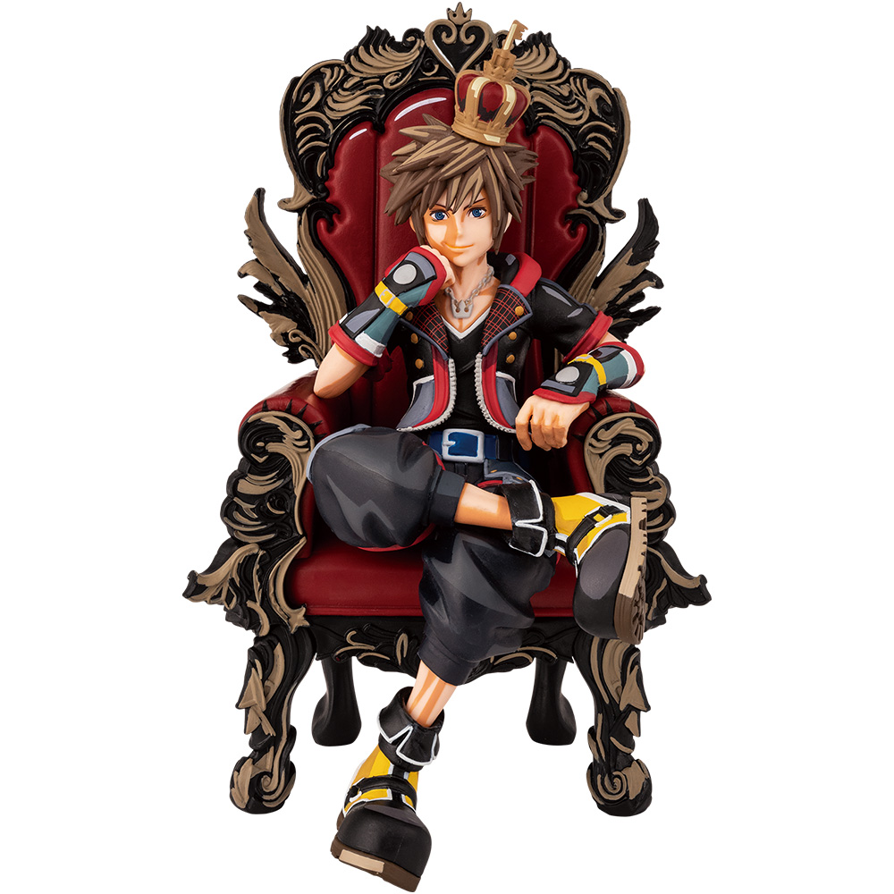 KINGDOM HEARTS」20周年記念の一番くじが登場！ 玉座に座るソラ