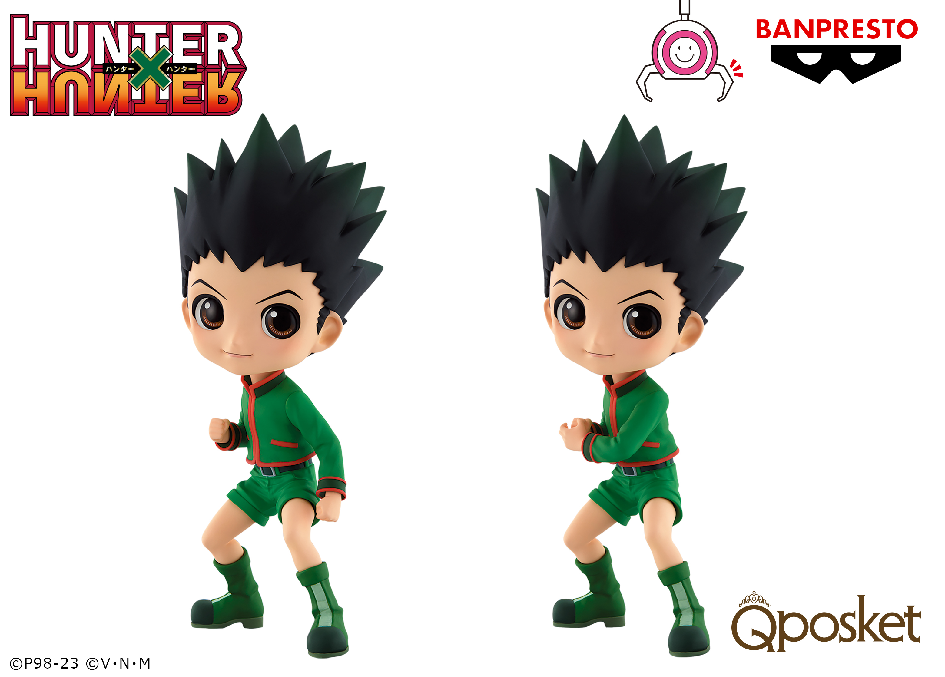 アニメ『HUNTER×HUNTER』の「ゴン」や「キルア」たちが デフォルメ