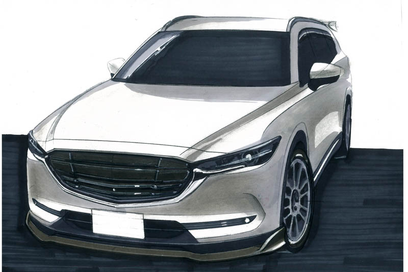 KG-06 for CX-8、開発進行中。 | AutoExe マツダ車チューニング