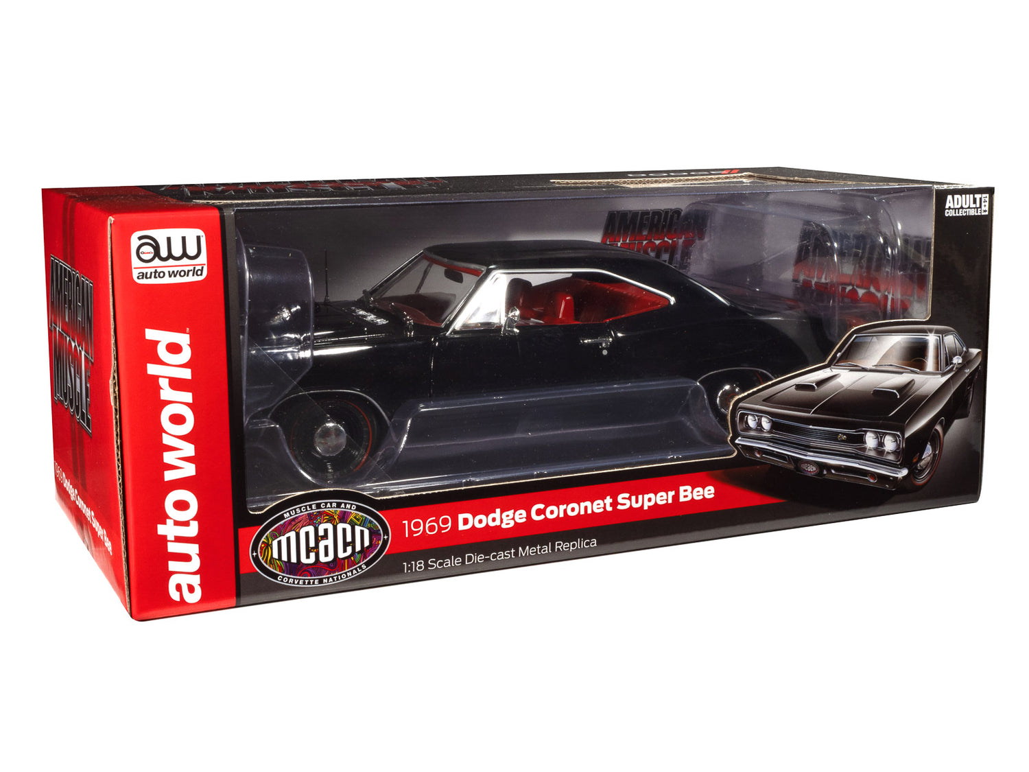 American Muscle 1969 Dodge Coronet Super Bee MCACN 1:18 Scale