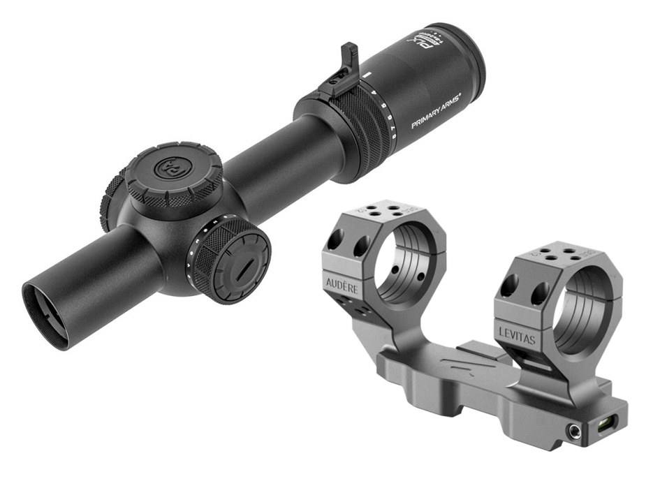 PRIMARY ARMS Compact PLx 1-8×24 FFP Levitas Bundle kit - AUDERE