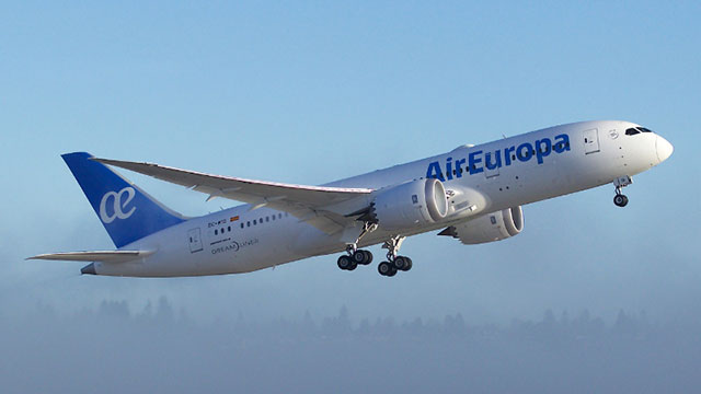 エア・ヨーロッパ、787-8スペイン初受領 リース導入