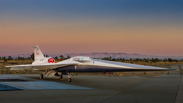 静かな超音速機X-59、NASAとロッキード・スカンクワークスが公開