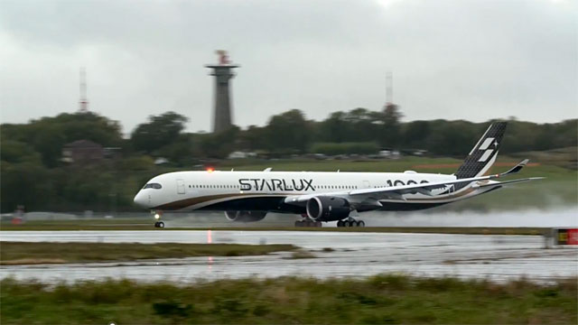 スターラックス航空、A350-1000初号機が初飛行
