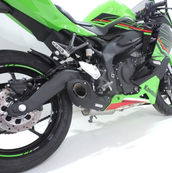 ZX-4R/RR 迫力あるサイド出しマフラー！｜AxxL