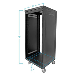 22U Cabinet AV Rack Mount Stand | AxcessAbles | RK22U