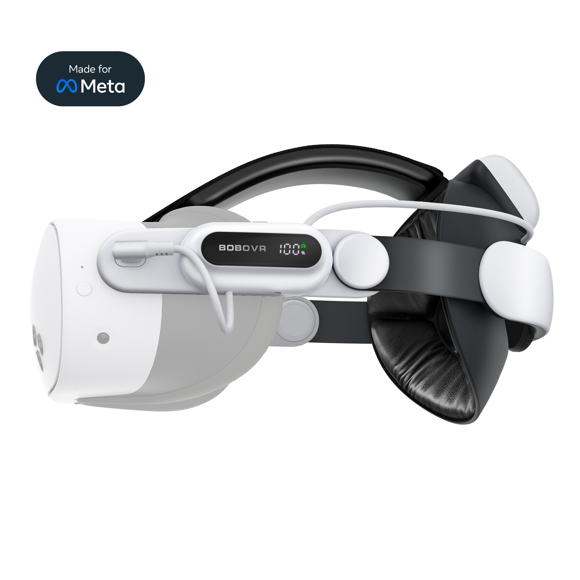 BOBOVR E3 Pro バッテリーストラップ for Quest 3 & 3S - エリート