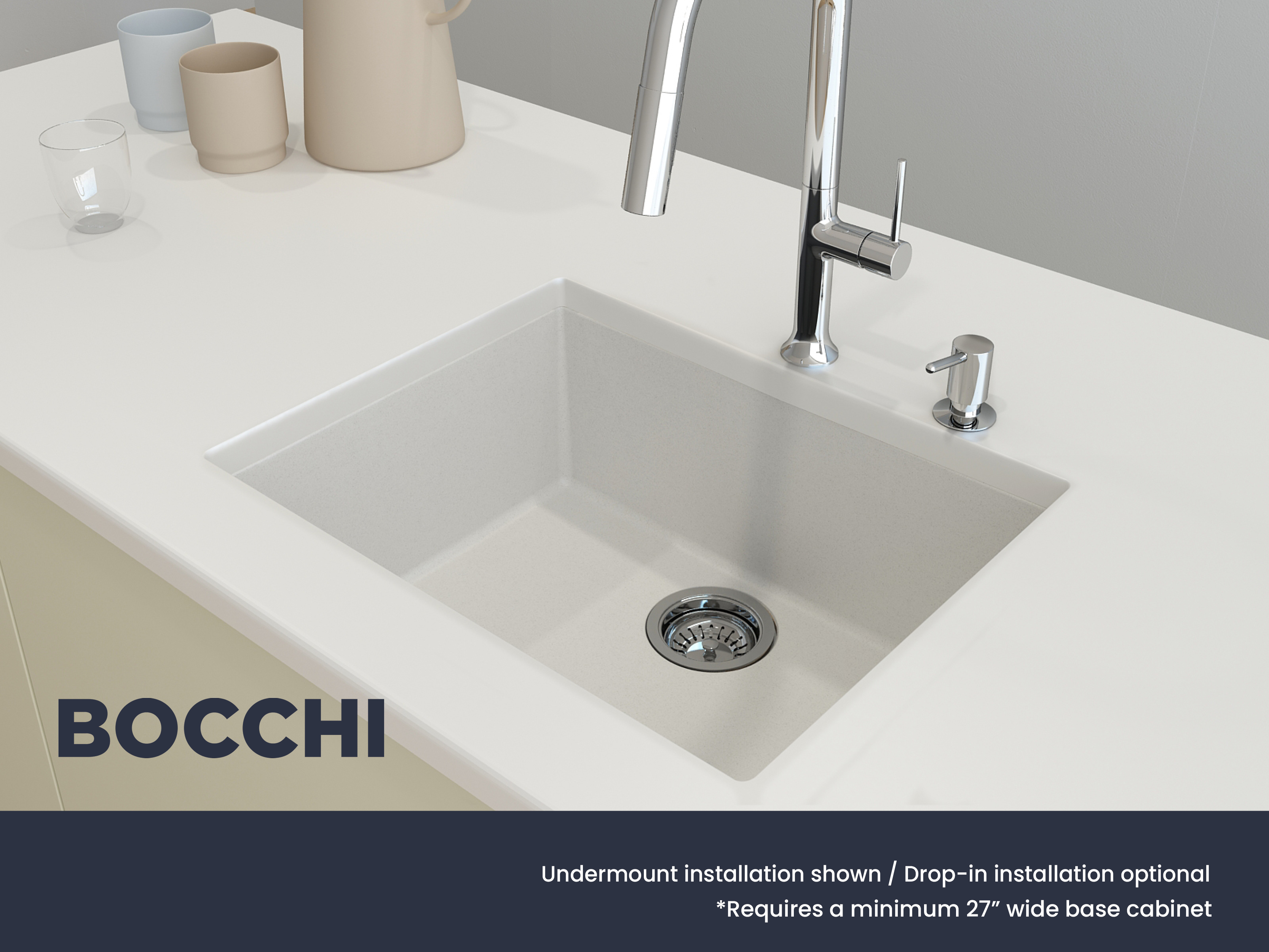 CAMPINO UNO 24 Undermount/Drop-In Granite 24