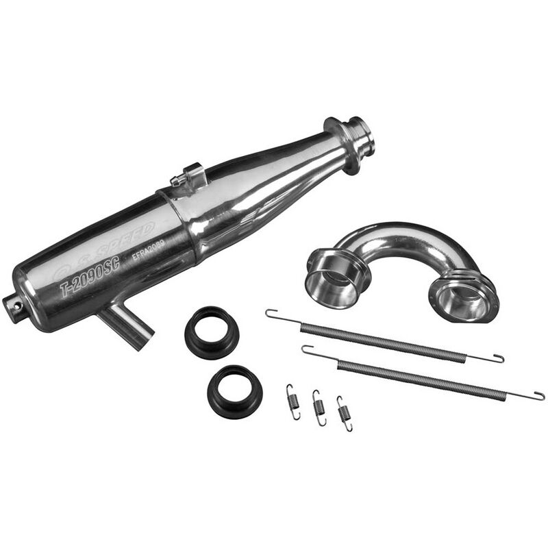 OS SPEED TB-02 (2090) Pipe and (75mm) header-72106192