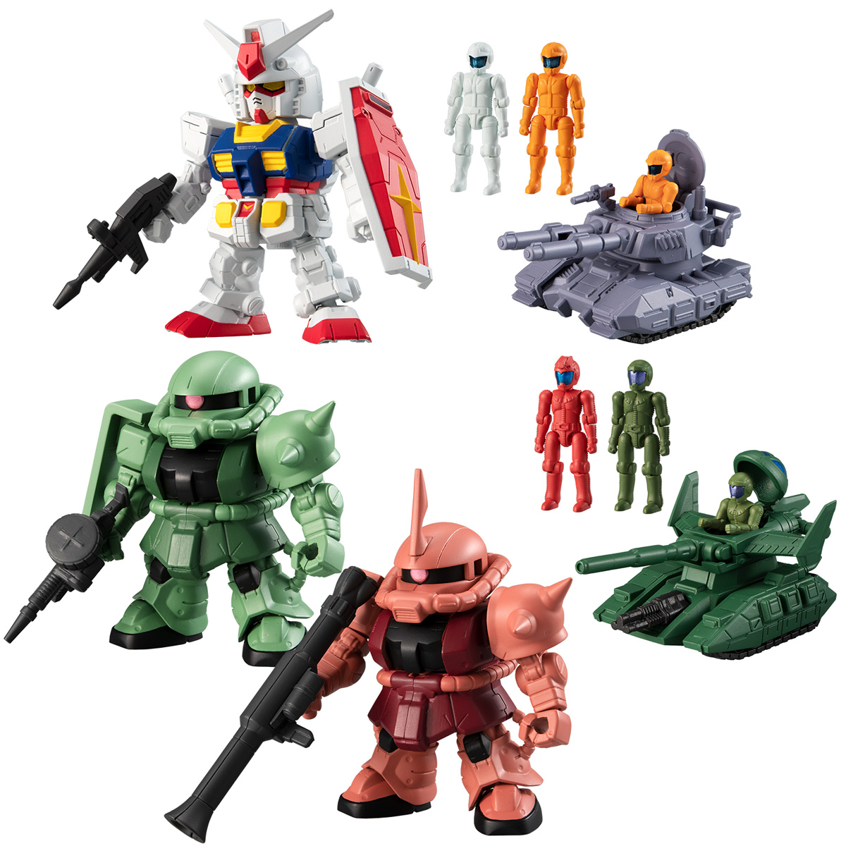 ガンダム食玩ポータル 機動戦士ガンダム マイクロウォーズ｜バンダイ
