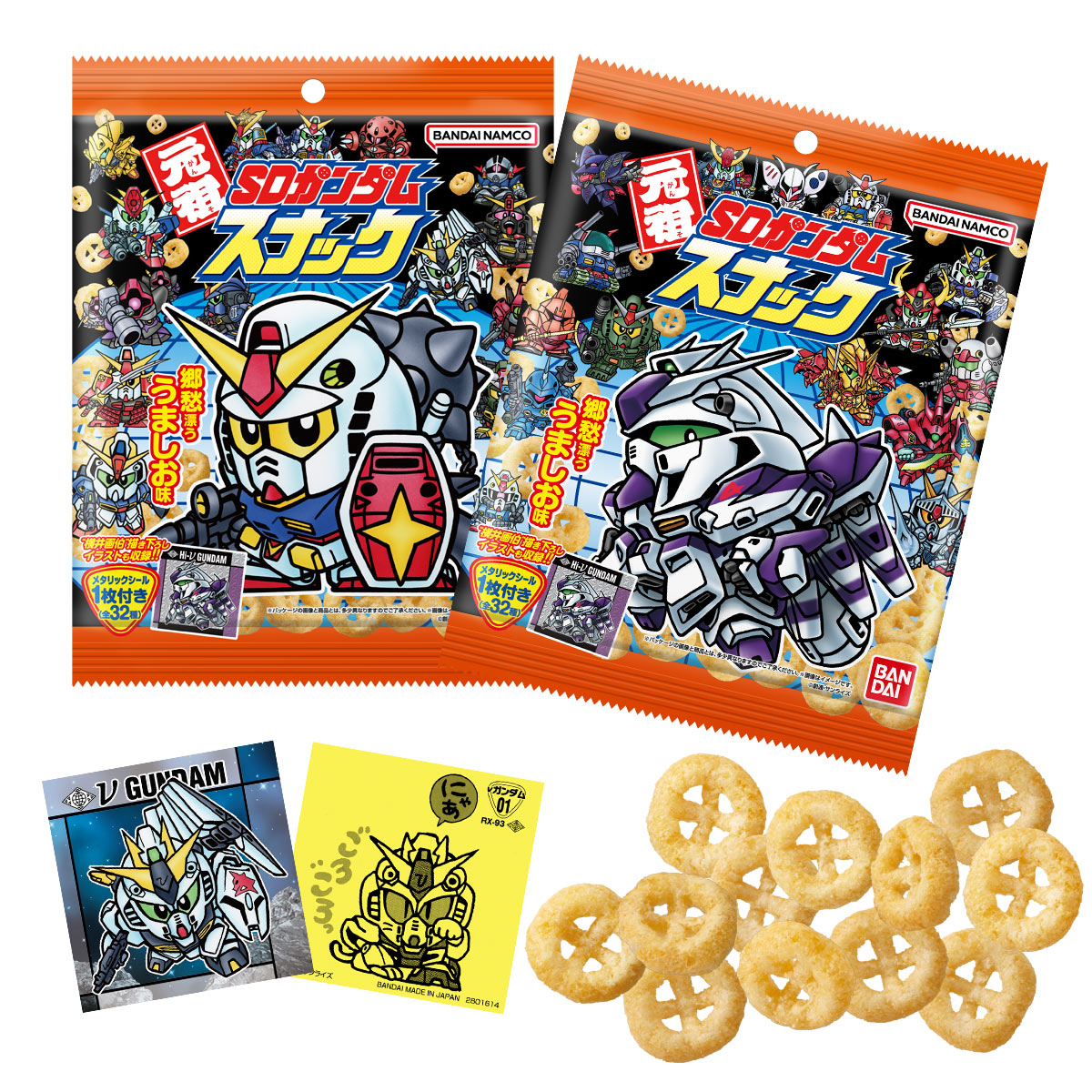ガンダム食玩ポータル 元祖SDガンダムスナック｜バンダイ キャンディ