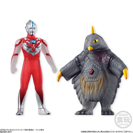 ソフビヒーローVSウルトラマン対決セット ウルトラマンオーブ激闘編