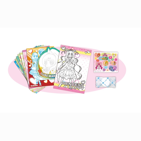 スマイルプリキュア！ぬりえおてがみ｜発売日：2012年7月｜バンダイ