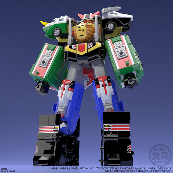 スーパーミニプラ 超獣合身 ライブボクサー【プレミアムバンダイ限定