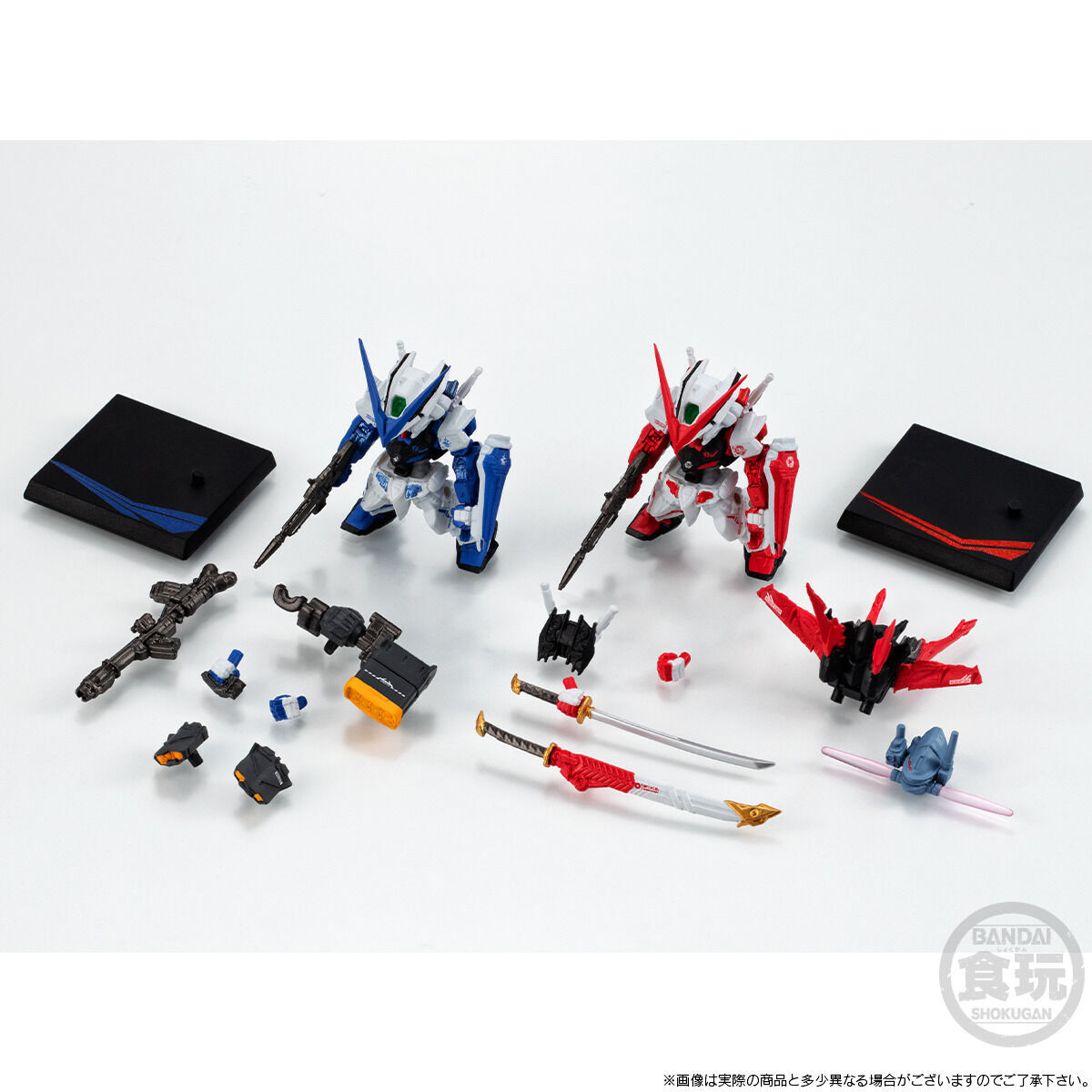 FW GUNDAM CONVERGE CORE アストレイRED ＆ BLUE セット【プレミアム