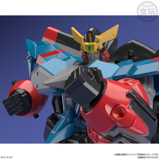 スーパーミニプラ 勇者王ガオガイガー4｜発売日：2018年6月25日