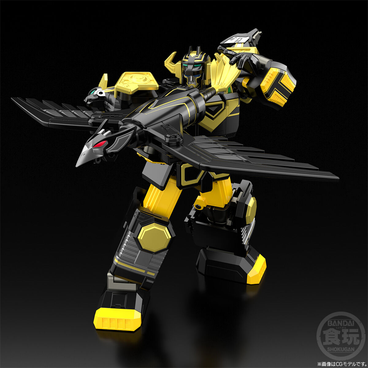 SMP [SHOKUGAN MODELING PROJECT]星獣合体 ギンガイオー ブラック