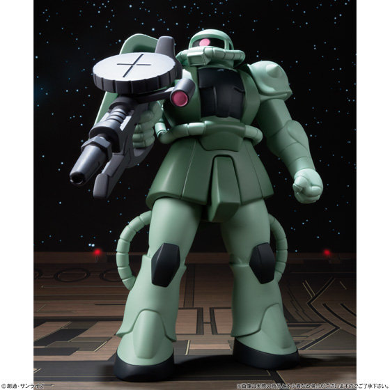 DXソフビスーツガンダム「量産型ザク」｜発売日：2018年10月｜バンダイ