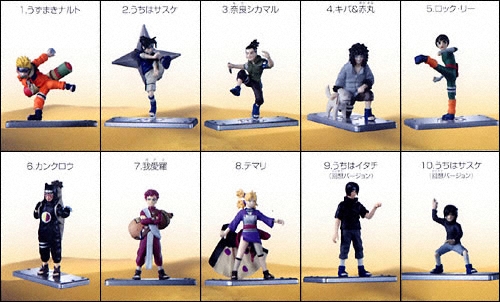 ナルト忍形集 其ノ六｜バンダイキャンディトイ