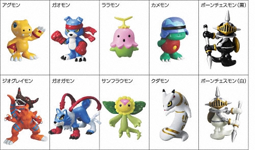 デジモンセイバーズフィギュアコレクション｜バンダイキャンディトイ